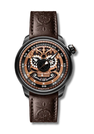 Review Bomberg BB-01 AUTOMATIC MARIACHI SKULL Men watch replica